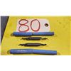 Image 1 : Set of Solid Carbide Double End Mill 3/16" 2 fl.