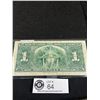 Image 2 : 1937 Bank of Canda 1 Dollar Banknote in Holder