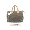 Image 1 : Louis Vuitton Brown Monogram Canvas Leather Speedy 30cm Handbag