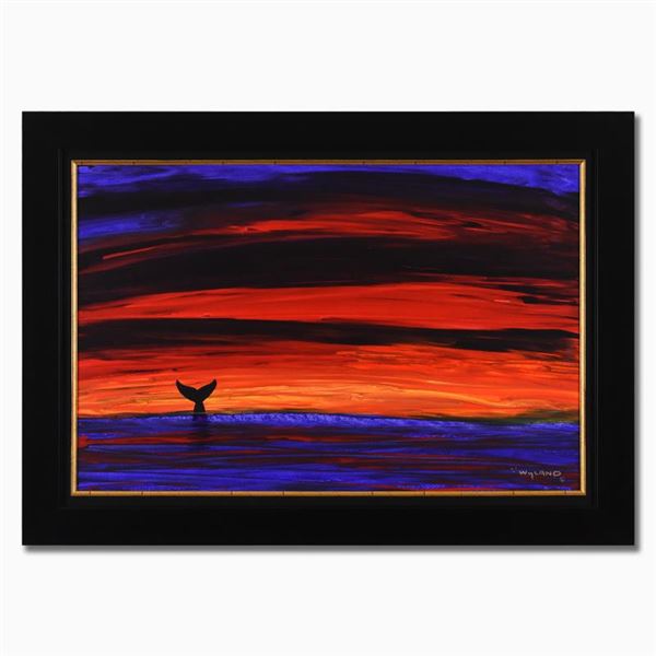Whale Tail by Wyland Original