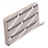 Image 5 : Balenciaga Silver Leather Zippy Wallet