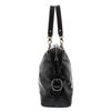 Image 6 : Celine Black Distressed Patent Leather Shoulder Handbag