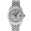 Image 2 : Rolex Womens Midsize 31mm Meteorite Diamond Datejust Wristwatch