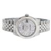Image 3 : Rolex Womens Midsize 31mm Meteorite Diamond Datejust Wristwatch