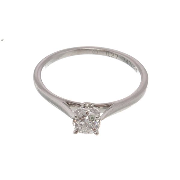 Cartier Silver Diamond 27 ctw Ring