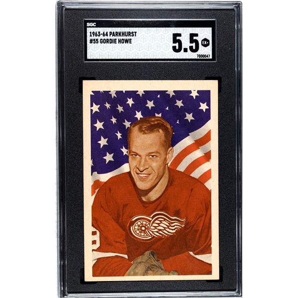 1963-64 Parkhurst #55 Gordie Howe (SGC 5.5)