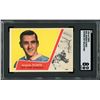 Image 3 : 1963-64 Topps #45 Jacques Plante (SGC 8) Roy Collection!