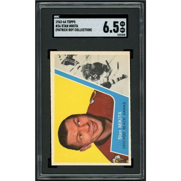 1963-64 Topps #36 Stan Mikita (SGC 6.5) Roy Collection!