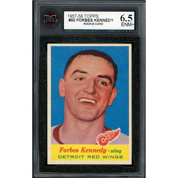 1957-58 Topps #50 Forbes Kennedy RC (KSA 6.5)