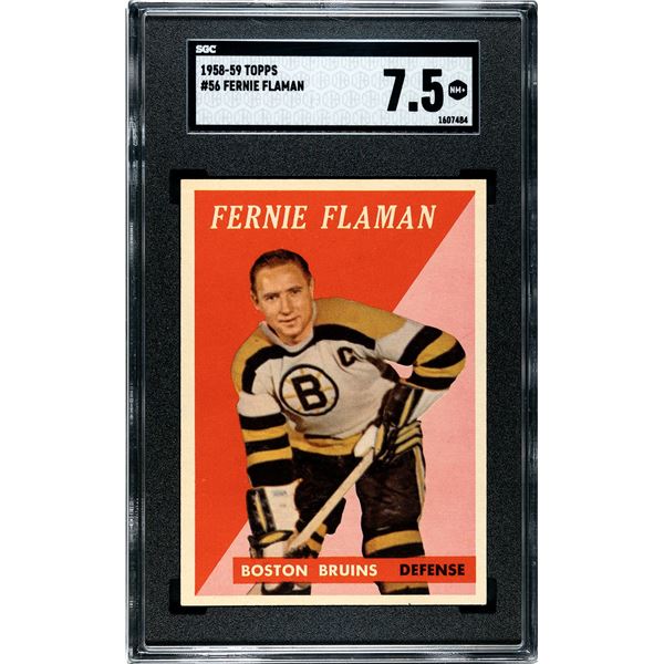 1958-59 Topps #56 Fern Flaman (SGC 7.5)