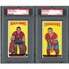 Image 2 : Lot of 4 x 1964-65 Topps Hockey Cards (PSA 1 - 3)