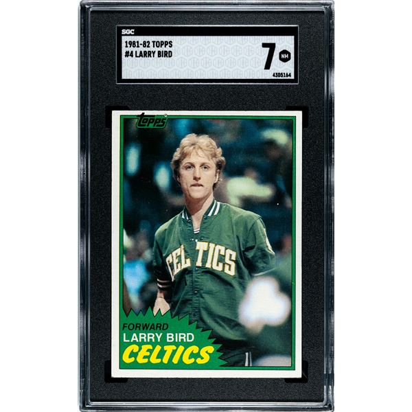 1981-82 Topps #4 Larry Bird (SGC 7)