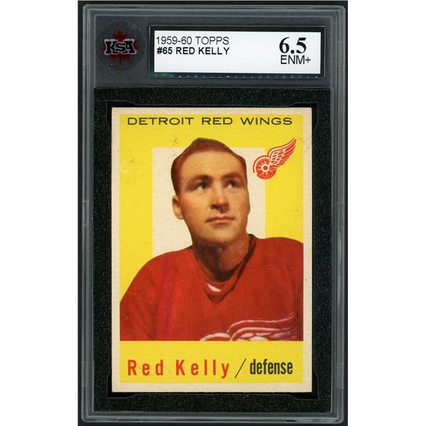 1959-60 Topps #65 Red Kelly (KSA 6.5)