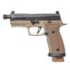 Image 1 : SIG P320 9MM 4.6" AXG COMBAT FDE 21RD THRD