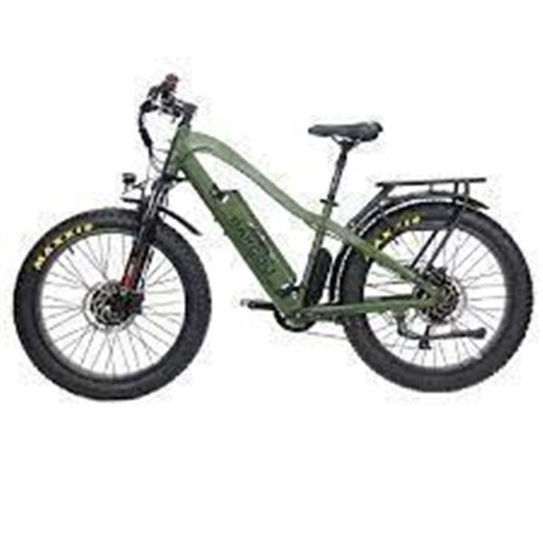 Brand New Bakcou Kodiak AWD E-Bike in Army Green