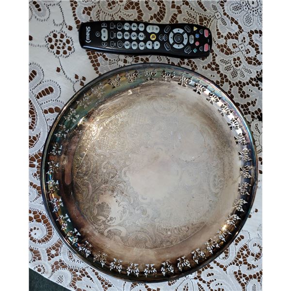 BIRKS SILVERPLATED SERVING TRAY