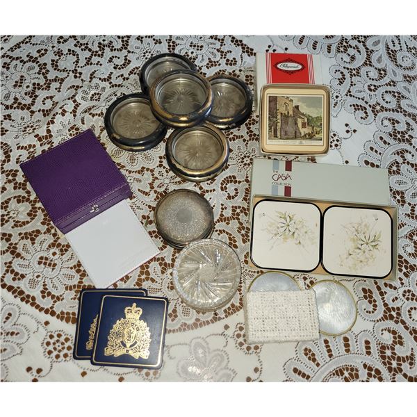 LARGE LOT OF DRINK COASTERS RCMP