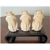 Image 2 : VINTAGE IVORY 3 WISE MONKEYS