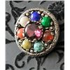 Image 2 : VINTAGE CELTIC MUTLI STONE BROOCH BY MIRACLE