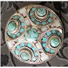 Image 1 : VINTAGE TURQUIOSE CELTIC BROOCH BY MIRACLE