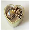 Image 1 : LOT OF 2 VINTAGE LOCKET RINGS ONE IS A LOCKET