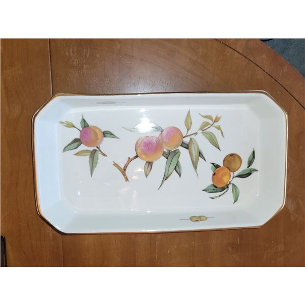 ROYAL WORCESTER EVESHAM RECTANGULAR CASSEROLE DISH