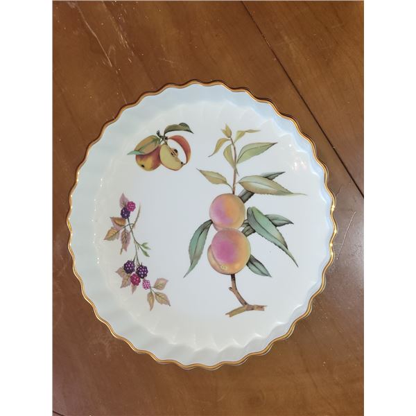 ROYAL WORCESTER EVESHAM PIE PLATE DISH