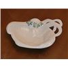 Image 1 : BELLEEK HARP BUTTER DISH