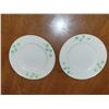 Image 1 : SET OF 2 BELLEEK SHAMROCK BREAD AND BUTTER PLATES