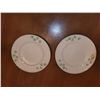 Image 1 : SET OF 2 BELLEEK SHAMROCK BREAD AND BUTTER PLATES