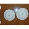 Image 2 : LOT OF 2 BELLEEK SHAMROCK SALAD PLATES