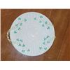 Image 1 : BELLEEK SHAMROCK CAKE PLATE