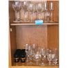 Image 2 : 2 SHELVES OF CRYSTAL AND GLASSWARE WATERFORD?