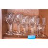 Image 3 : 2 SHELVES OF CRYSTAL AND GLASSWARE WATERFORD?