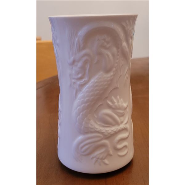 COALPORT DRAGON VASE BY DONALD BRINDLEY