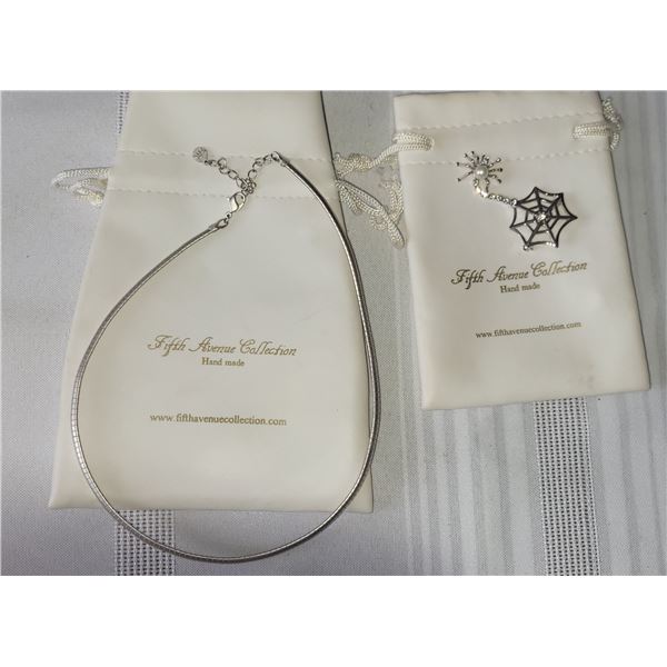LOT OF 2 FIFTH AVENUE JEWELLERY IN BAG