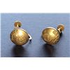 Image 1 : RCMP LADIES SCREW BACK EARRINGS VINTAGE