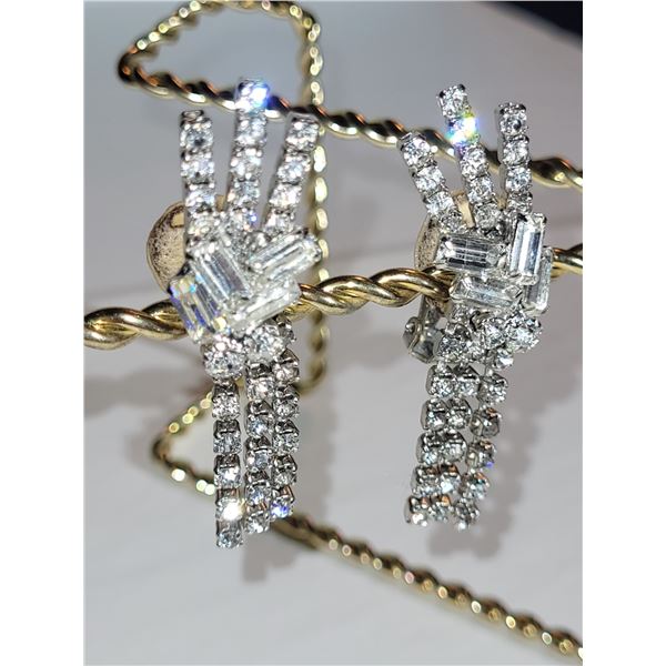 PAIF OF CONTINTENTAL CLIP ON EARRINGS