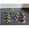 Image 2 : SET OF 12 MICKEY MOUSE METAL SHOWER CURTAIN HOOKS