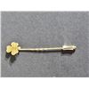 Image 1 : ANTIQUE IRISH CLOVERLEAF STICK PIN