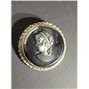 Image 3 : STUNING MARCASITE CAMEO BROOCH