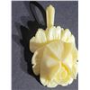 Image 3 : REAL IVORY ROSE PENDANT