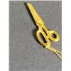 Image 2 : GOLD NECKLACE WITH SCISSOR PENDANT