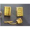 Image 2 : LOT OF 2 CUFF LINKS AND TIE PIN