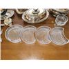 Image 3 : SHELF OF SILVER SERIVNG WARE AND CRYSTAL