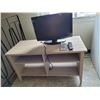 Image 1 : TV & WOODEN ENTERTAINMENT UNIT SMALL