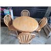 Image 1 : KTICHEN TABLE AND 4 CHAIRS BOUGHT FROM THE BRICK