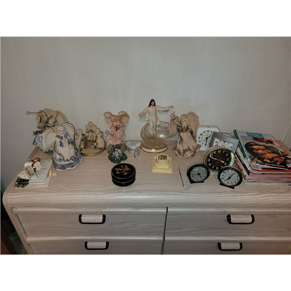 ALL CONTENTS ON TOP OF DRESSER