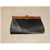 Image 1 : VTG LANCOME CLASSIC BLACK CLUTCH PURSE