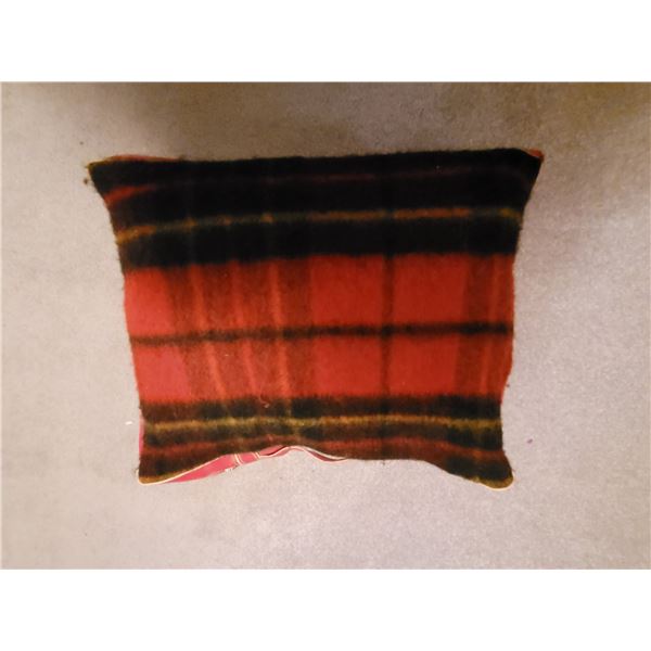 VINTAGE ROUGH RIDER AYERS WOOL TRAVEL BLANKET AND BAG